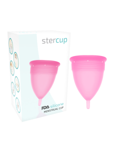 STERCUP - FDA SILIKON-MENSTRUALCUP ROSA - GRÖSSE S