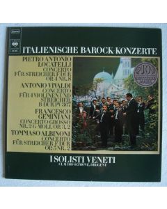 I Solisti Veneti • Italienische Barock-Konzerte LP