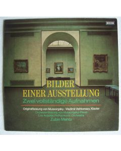 Modest Mussorgsky (1839-1881) • Bilder einer Ausstellung LP • Zubin Mehta