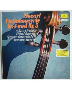 Wolfgang Amadeus Mozart (1756-1791) • Violinkonzerte Nr. 4 und Nr. 5 LP