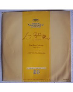 Franz Schubert (1797-1828) • Quintett A-Dur op. 114 (Forellen-Quintett) LP