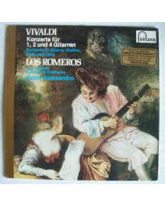 Antonio Vivaldi (1678-1741) • Konzerte für 1, 2 und 4 Gitarren LP • Los Romeros