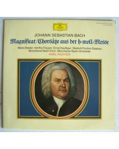 Johann Sebastian Bach (1685-1750) • Magnificat / Chorsätze aus der H-Moll Messe LP