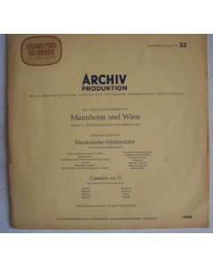 Mannheim und Wien • Divertimento und Serenade LP