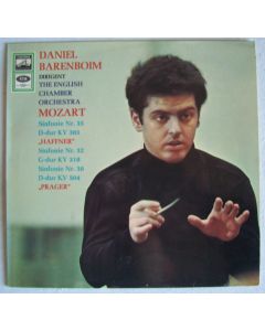 Daniel Barenboim: Mozart (1756-1791) • Symphonies Haffner & Prager LP