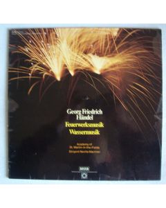 Georg Friedrich Händel (1685-1759) • Feuerwerksmusik / Wassermusik LP • Neville Marriner