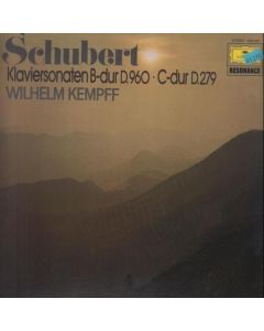 Franz Schubert (1797-1828) • Klaviersonaten B-Dur & C-Dur LP • Wilhelm Kempff