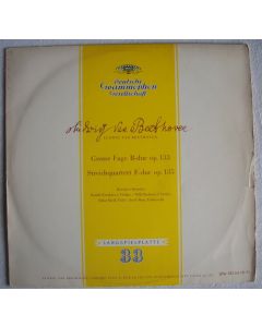 Ludwig van Beethoven (1770-1827) • Große Fuge LP • Koeckert Quartett