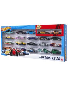 Mattel H7045 - Hot Wheels - Die Cast - 20 Fahrzeuge 1:64