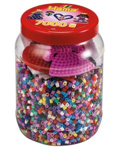 Hama 2020 - Dose mit Perlen und Stiftpaletten