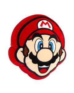 Nintendo Plüsch - Super Mario Head - Plüschkissen (40 cm)
