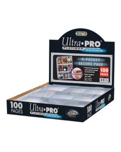Premium Series 9-Pocket Secure Pages for Standard Size Cards