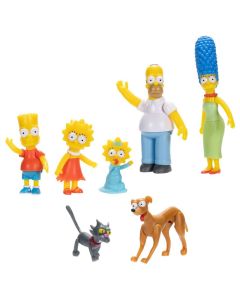 The Simpsons Family - 7 Figuren Set - 6 cm