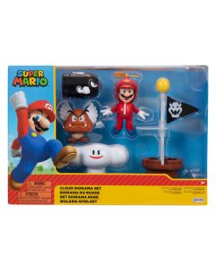 Super Mario - Wolken-Spielset - Sammelfigur 6 cm