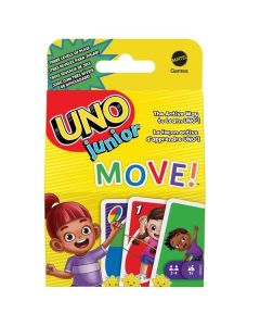 Mattel HNN03 - UNO Junior Move! - Kartenspiel