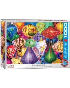 Asiatische Laternen 1000 Teile Puzzle