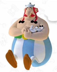 Chibi Obelix und Idefix - Spardose