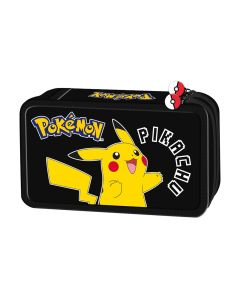 Pokémon - Mäppchen mit 2 Fächern und Inhalt - 20 cm