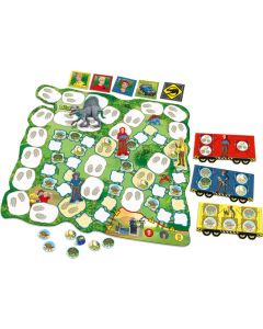 Schleich, Dinosaurs, Die rasante Dino-Rallye - Kinderspiel