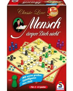 Classic Line, Mensch ärgere Dich nicht®, mit großen Spielfiguren - Spiel