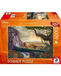Disney - The Lion King, Return to Pride Rock​, 6000 Teile - Puzzle