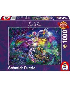Sommernachtszirkus - Puzzle 1000 Teile - Rose Cat Khan