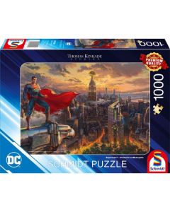Superman, Protector of Metropolis - Puzzle 1000 Teile - Thomas Kinkade Collection