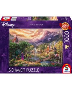 Snow White and the Queen (Schneewittchen und die Königin) - Puzzle 1000 Teile - Thomas Kinkade Collection