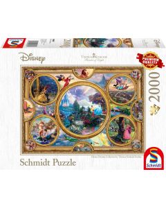 Disney, Dreams Collage - 2000 Teile Puzzle (Thomas Kinkade)