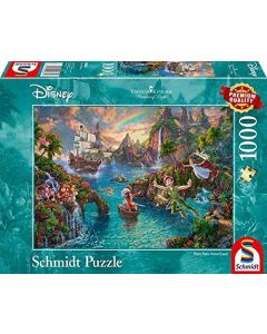 Disney, Peter Pan  - 1000 Teile Puzzle (Thomas Kinkade)