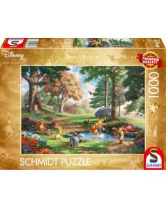 Disney, Winnie The Pooh - 1000 Teile Puzzle (Thomas Kinkade)