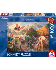 Disney, Dumbo - 1000 Teile Puzzle (Thomas Kinkade)