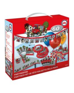 Feuerwehr - Party-Koffer für 8 Personen