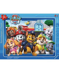 Paw Patrol: Auf zum nächsten Abenteuer - Rahmenpuzzle 33 Teile