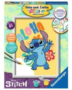 Disney Stitch - Malen nach Zahlen