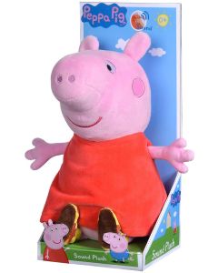 Simba 109261009 - Peppa Pig: Plüschfigur Peppa mit Sound