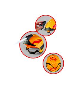 Simba - 108101000 - Feuerwehr Helm Rosenbauer mit Licht