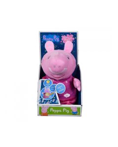 Simba 109261016 - Peppa Pig Plüschfigur - Gute Nacht Peppa