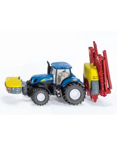 SIKU 1799 - New Holland mit Kverneland Pflanzenschutzspritze - Modellauto
