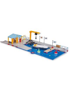 SIKU 5512 - SIKUWORLD Anlegestelle - Modellauto