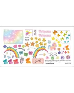 SIKU 6503 - Fiat 500 Prinzessin Limited Edition 100 Jahre Siku, Bastelset - Modellauto