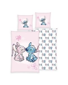 Disney Stitch - Bettwäsche-Set - 80 x 80 cm / 135 x 200 cm