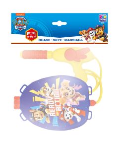 Happy People 16319 - Paw Patrol Wasserpistole, Tank als Rucksack