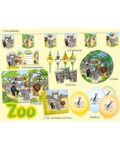 ZOO - Partyset 
