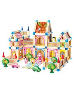 Bino & Mertens - Holzbausteine, großes Schloss