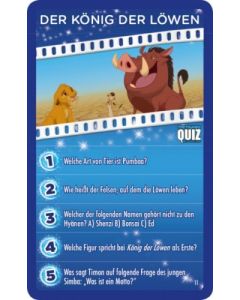 Winning Moves 62769 - Disney Classics Quiz - Kartenspiel