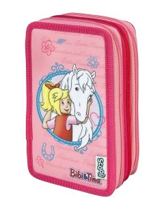 Bibi & Tina - Tripledecker, gefülltes Schüleretui
