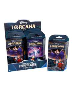 Disney Lorcana: Aufstieg der Flutgestalten - Starter Deck Display (8 Packungen) (Deutsch)