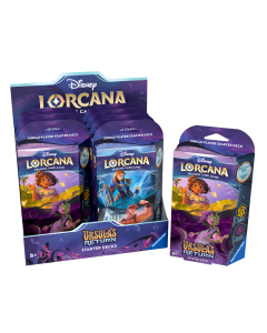 Disney Lorcana: Set 4 - Starter Deck Display (8 Packungen) (Englisch)