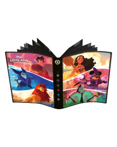 Disney Lorcana: 9-Pocket Card Portfolio Micky, Vaiana, Cruella De Vil